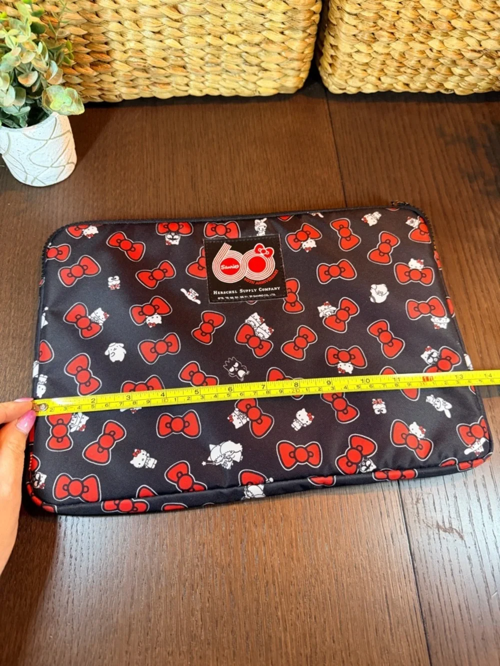 Herschel Supply Co Limited Edition Hello Kitty Sanrio 60th Anniv Padded Sleeve